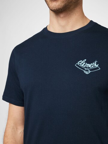 ELEMENT T-Shirt in Blau