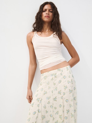 MANGOSuknja - bež boja