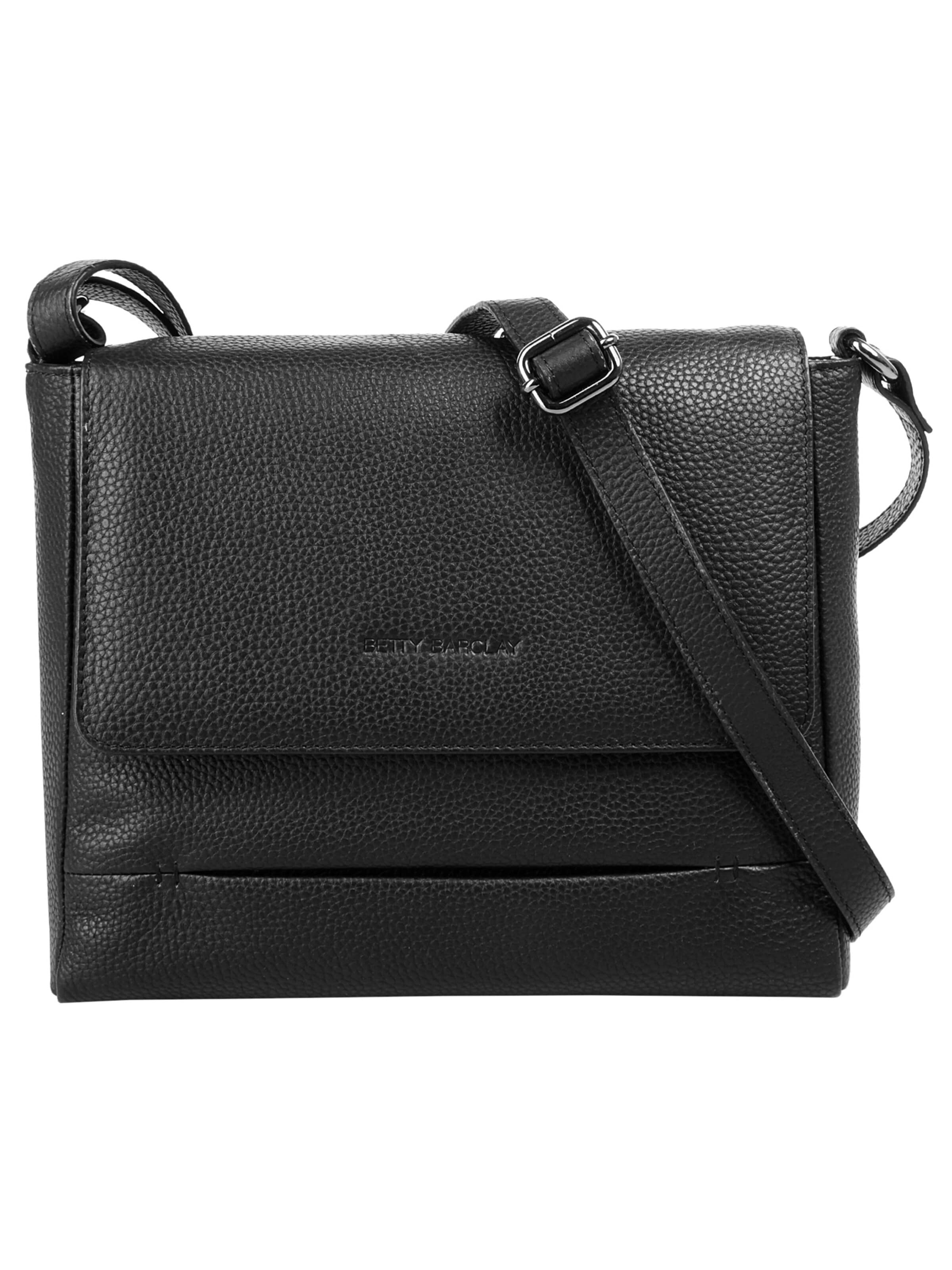 Betty Barclay - Bolso de hombro en negro: frente