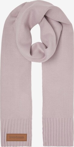 BRUNO BANANI Scarf ' BURT ' in Pink: front