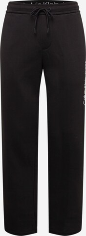 Calvin Klein Jeans Kalhoty – černá: přední strana