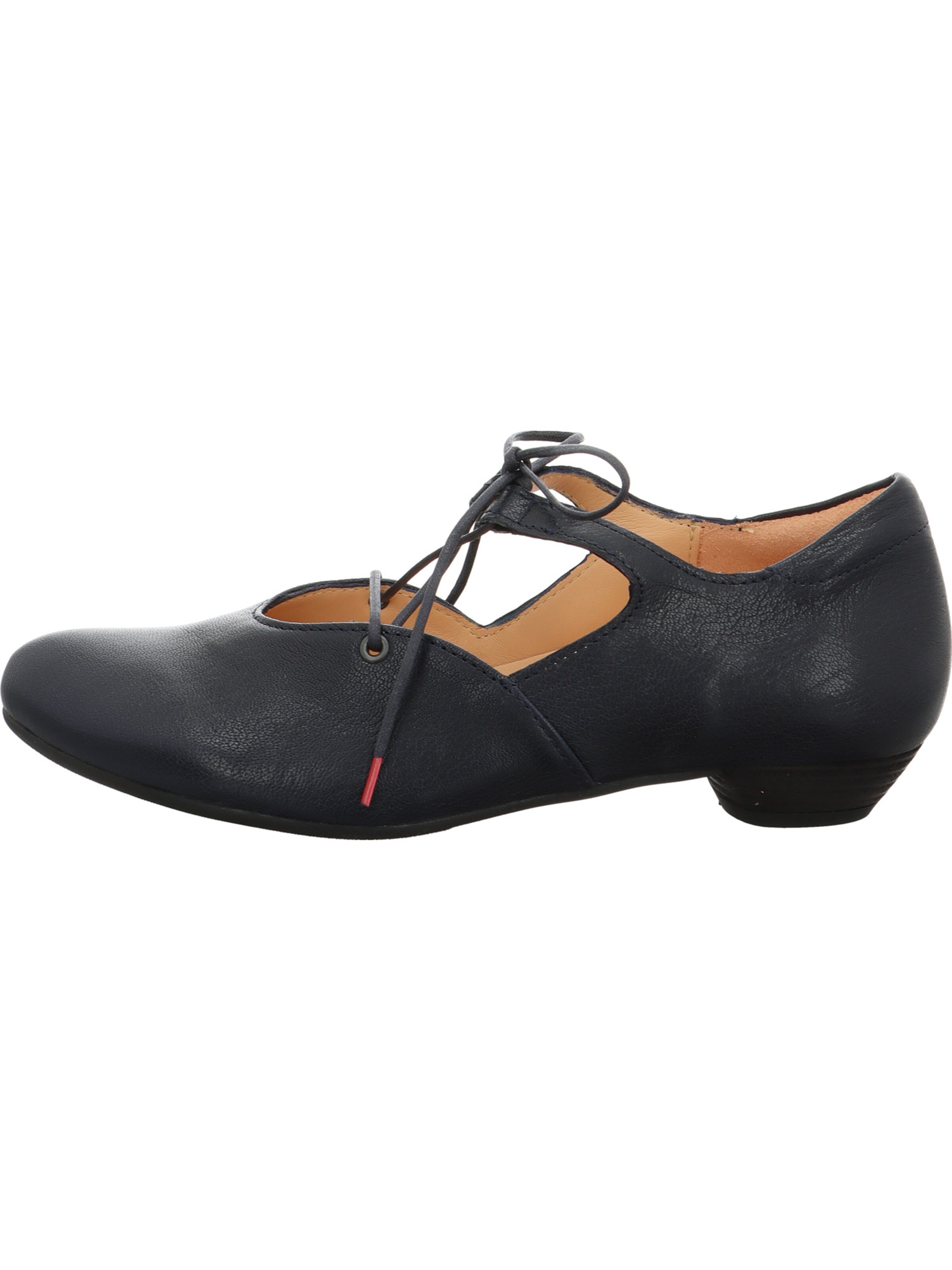 THINK! Ballet Flats with Strap 'GRACE' in Blue