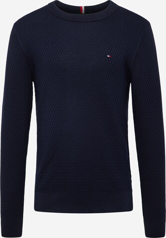 Pull-over TOMMY HILFIGER en bleu : devant