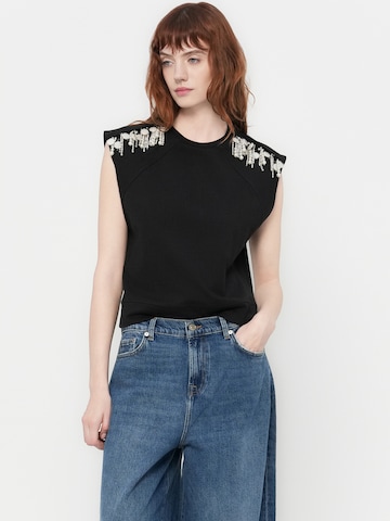 PINKO Топ 'TARTARE' в черно