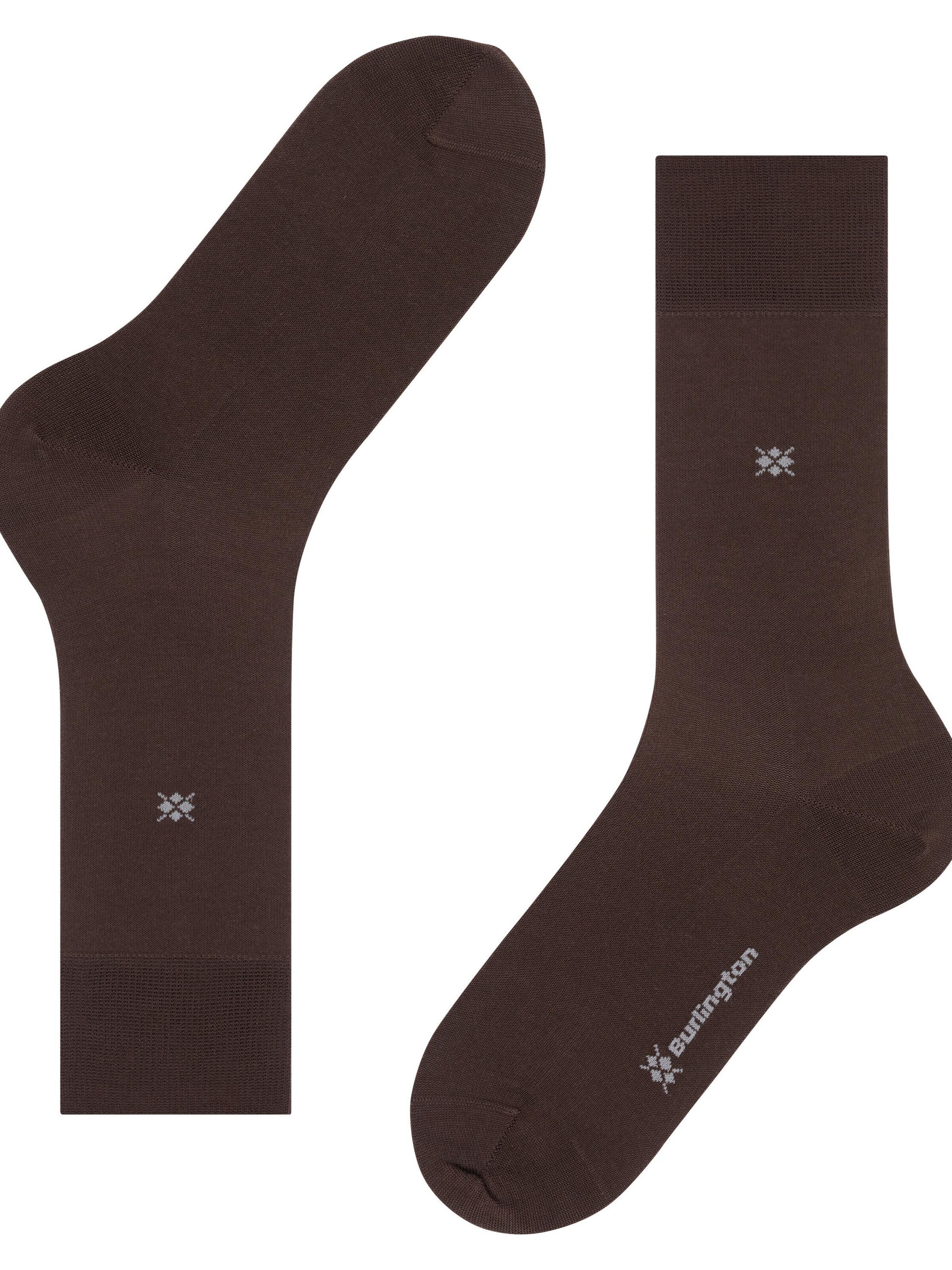 BURLINGTON Socken 'Dublin' in Braun