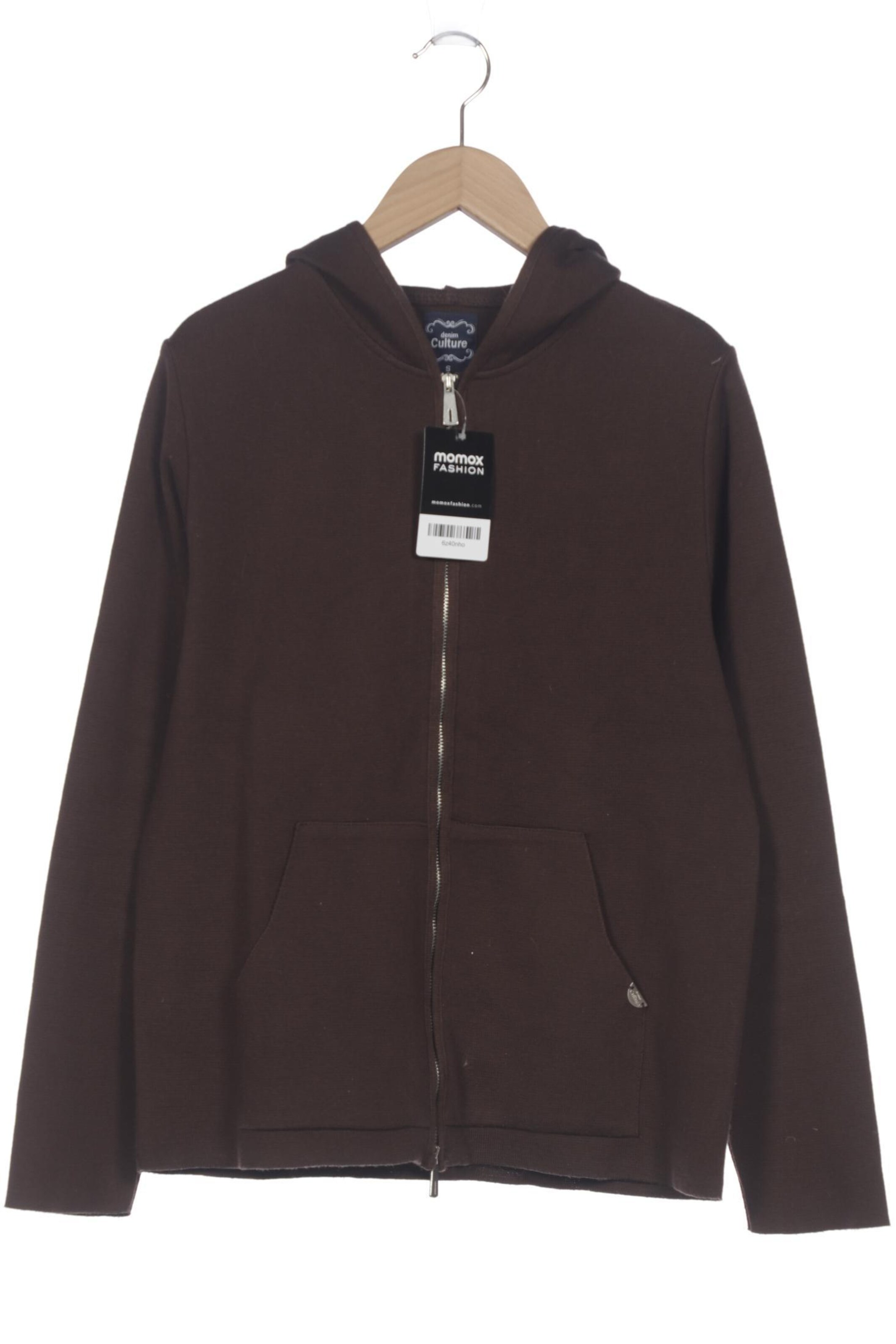 CULTURE Sweatshirt & Zip-Up Hoodie in S in Brown: front