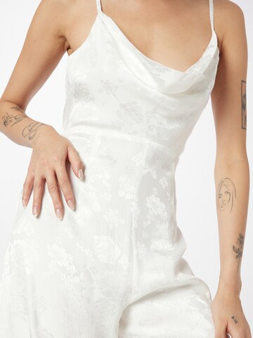 Combinaison Nasty Gal en blanc