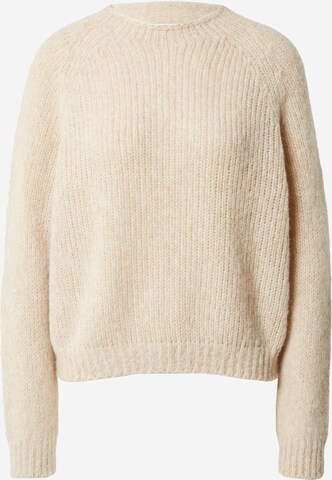 Pull-over DRYKORN en beige : devant