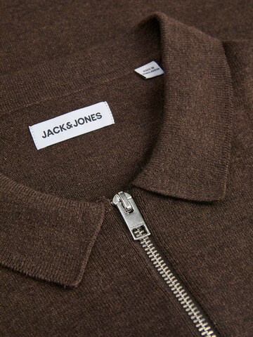 JACK & JONES Pullover in Braun