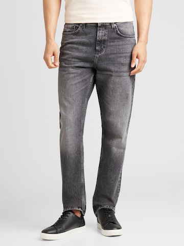 QS Regular Jeans in Grijs: voorkant
