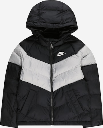 Nike Sportswear Winter Jacket in Black: front