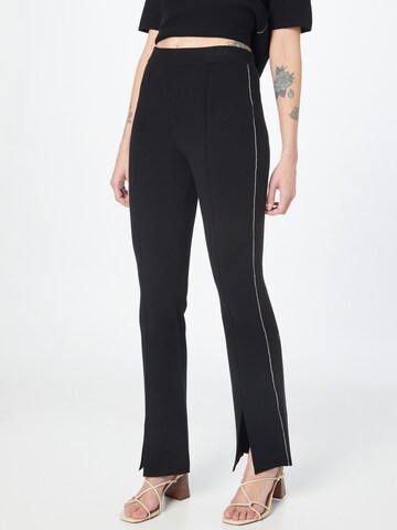 Club Monaco Flared Pants in Black: front