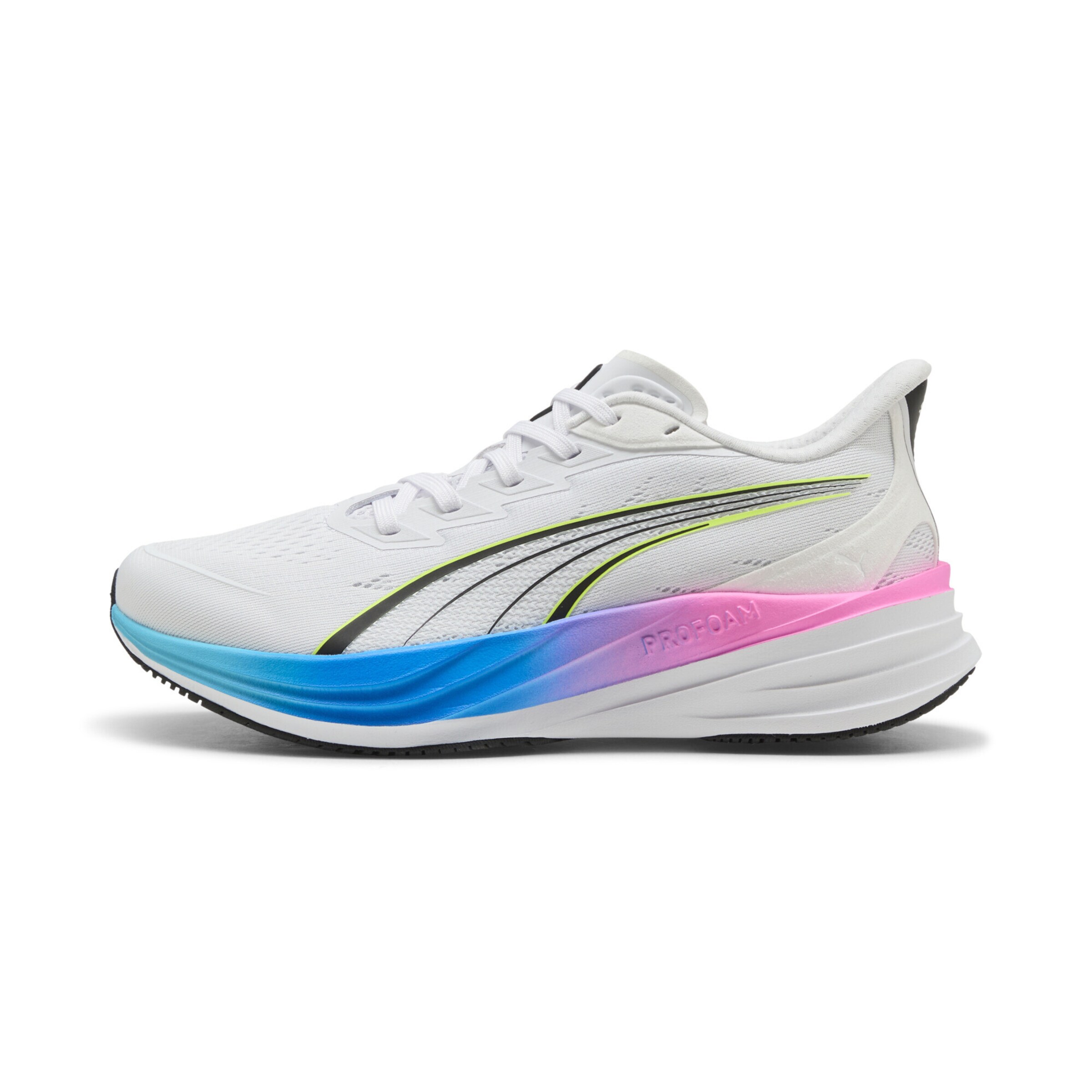 PUMA Loopschoen 'Darter Pro 2' in 44 in de kleur Blauw / Pink / Wit, Productweergave