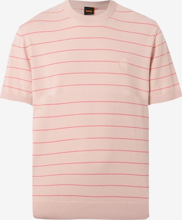 BOSS Пуловер 'Kanacho' в розово: отпред