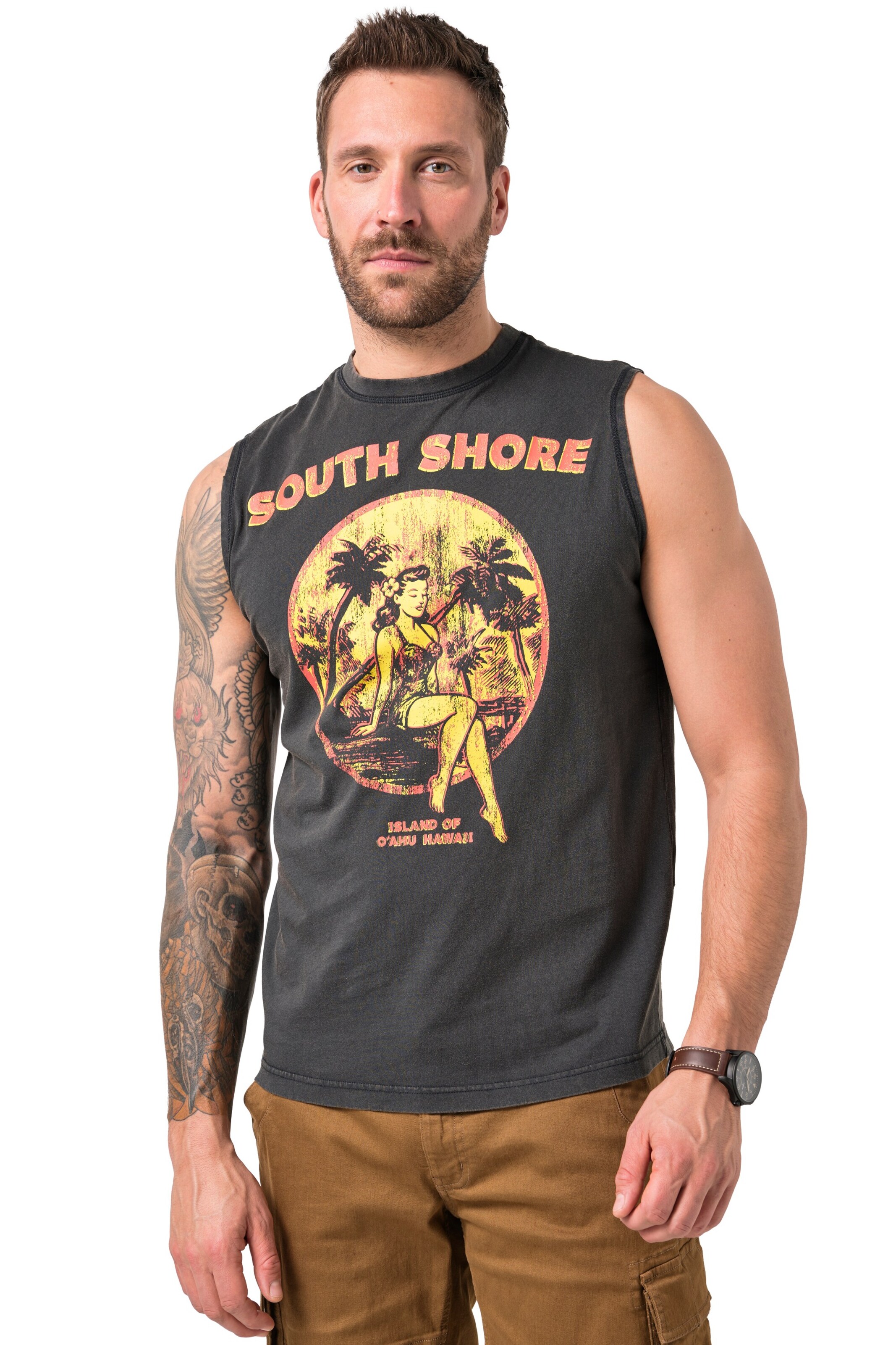 JP1880 Shirt in Black: front