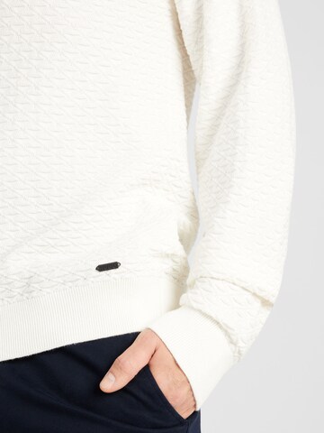 HUGO Пуловер 'Sonderson' в бяло