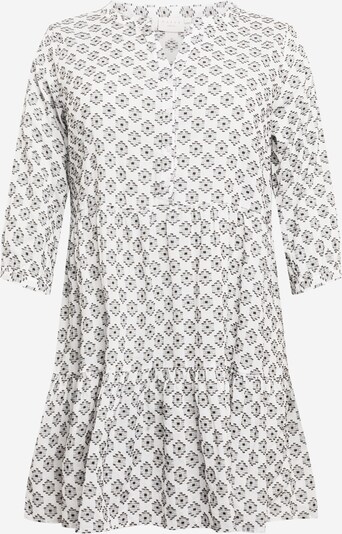 Abito camicia 'Prensa' KAFFE CURVE di colore grigio / nero / bianco, Visualizzazione prodotti