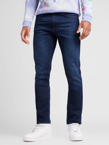 BOSS Regular Jeans 'DELAWARE' in Blauw: voorkant