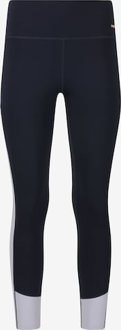 Athlecia Skinny Sportbroek 'Aspasia' in Blauw: voorkant