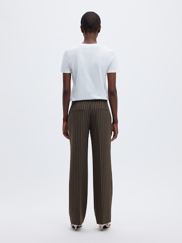 Wide Leg Pantalon à plis 'SLFRITA' SELECTED en marron