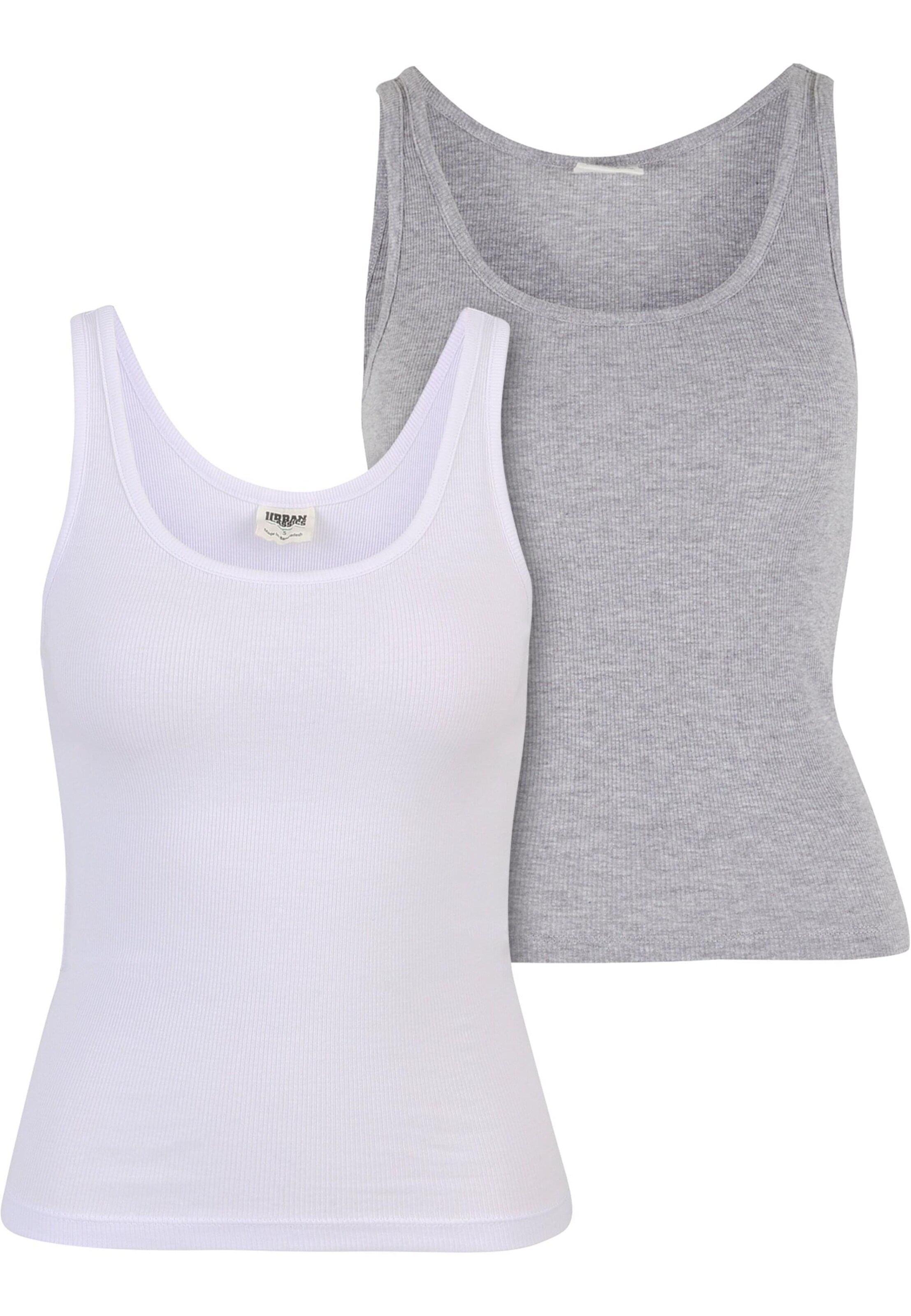 Urban Classics Τοπ σε γκρι: μπροστά