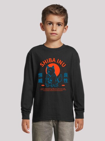 T-Shirt 'Japanischer Shiba Inu Hund' F4NT4STIC en noir : devant