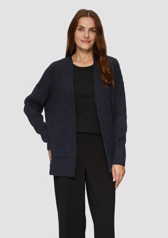 s.Oliver Knit cardigan in Blue: front