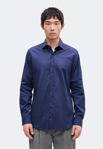 Michael Kors Slim Fit Skjorte i blå: forside