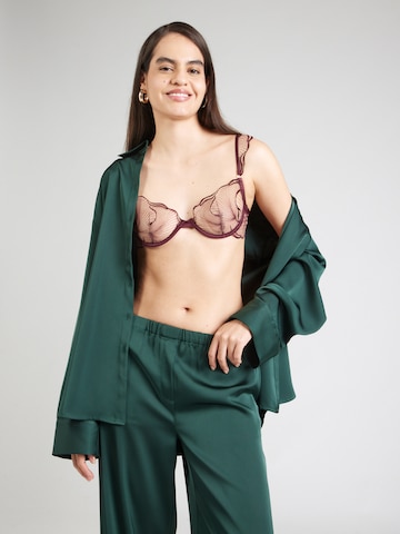 Push-up Reggiseno 'Marabel' di Bluebella in rosso