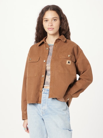 Carhartt WIP - Chaqueta de entretiempo 'Amherst' en marrón: frente