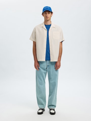 SELECTED HOMME Comfort fit Overhemd in Grijs