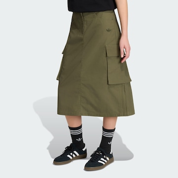 ADIDAS ORIGINALS - Saia em verde: frente
