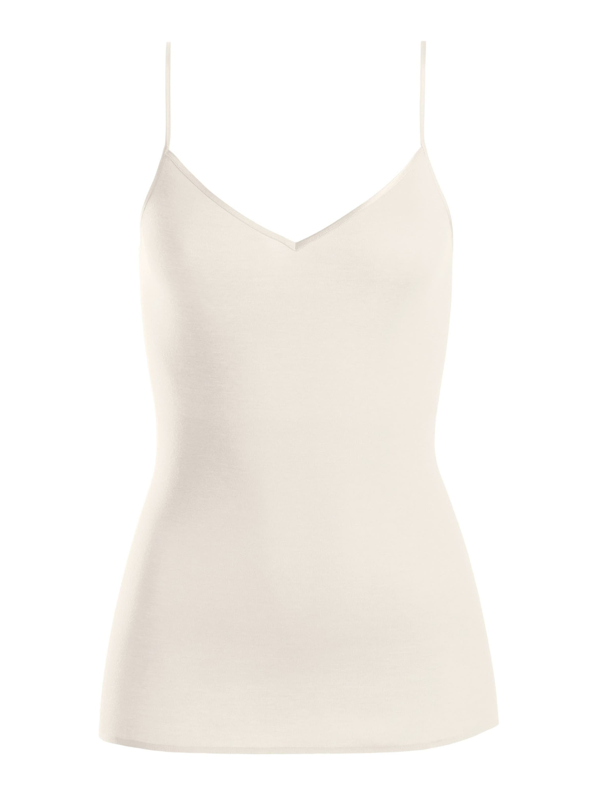 Haut ' Cotton Seamless ' Hanro en blanc : devant