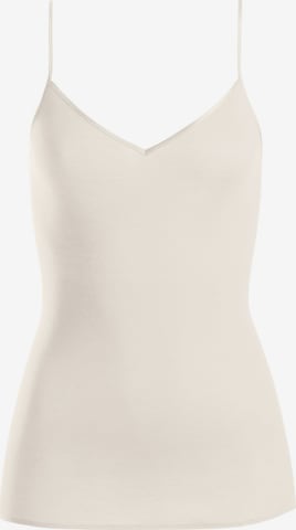 Hanro Top ' Cotton Seamless ' in Wit: voorkant