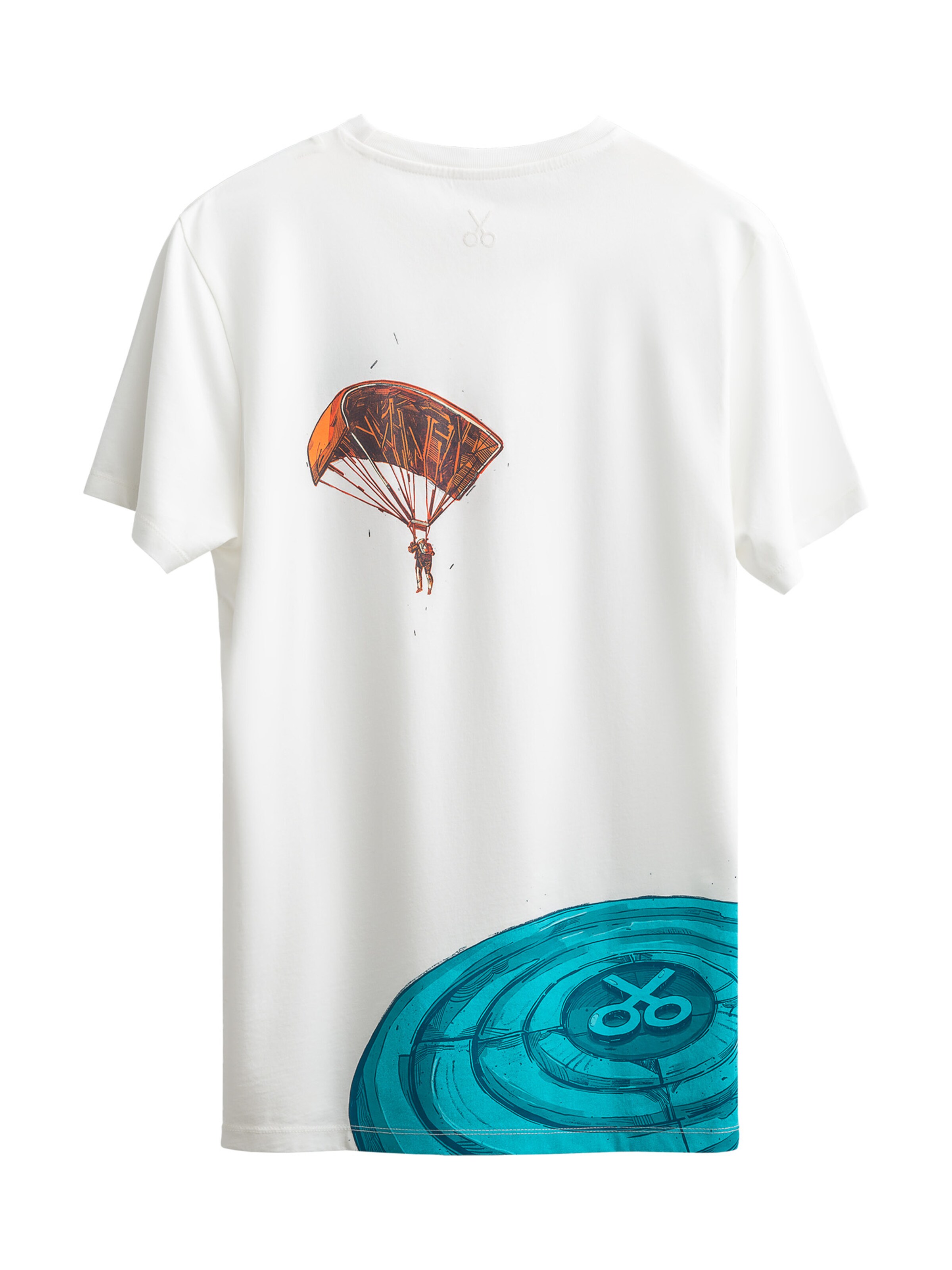 Kaft T-Shirt 'Target' in Weiß