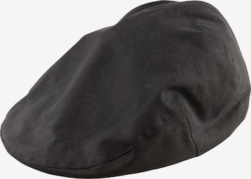 Barbour Hut oder Mütze 58 in Schwarz: Vorderseite