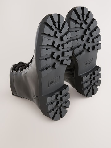 Next Lace-up bootie 'Forever Comfort' in Black