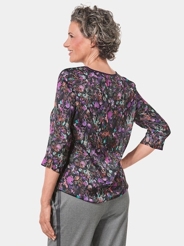 Goldner Blouse in Zwart