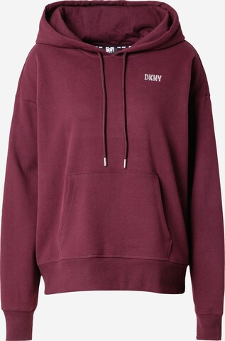 DKNY Performance Sportief sweatshirt in Rood: voorkant