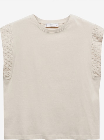 MANGO T-Shirt 'MARIA' in Beige: predná strana