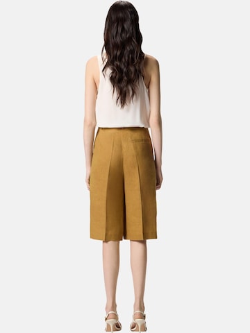 regular Pantaloni 'PINKO CATTOLICA BERMUDA TELA DI LINO BERMUDA' di PINKO in marrone