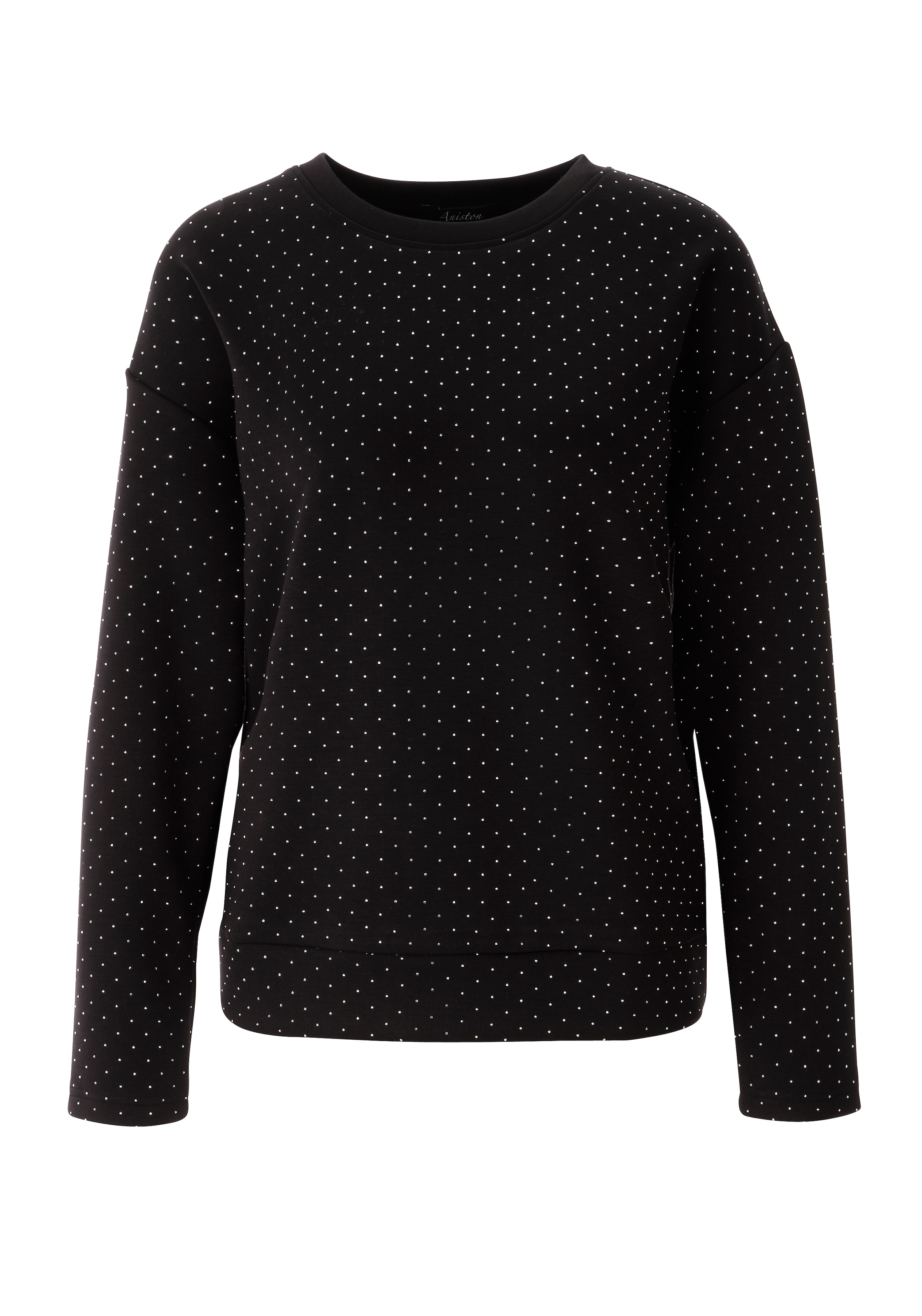 Aniston CASUAL Sweatshirt in Black: front