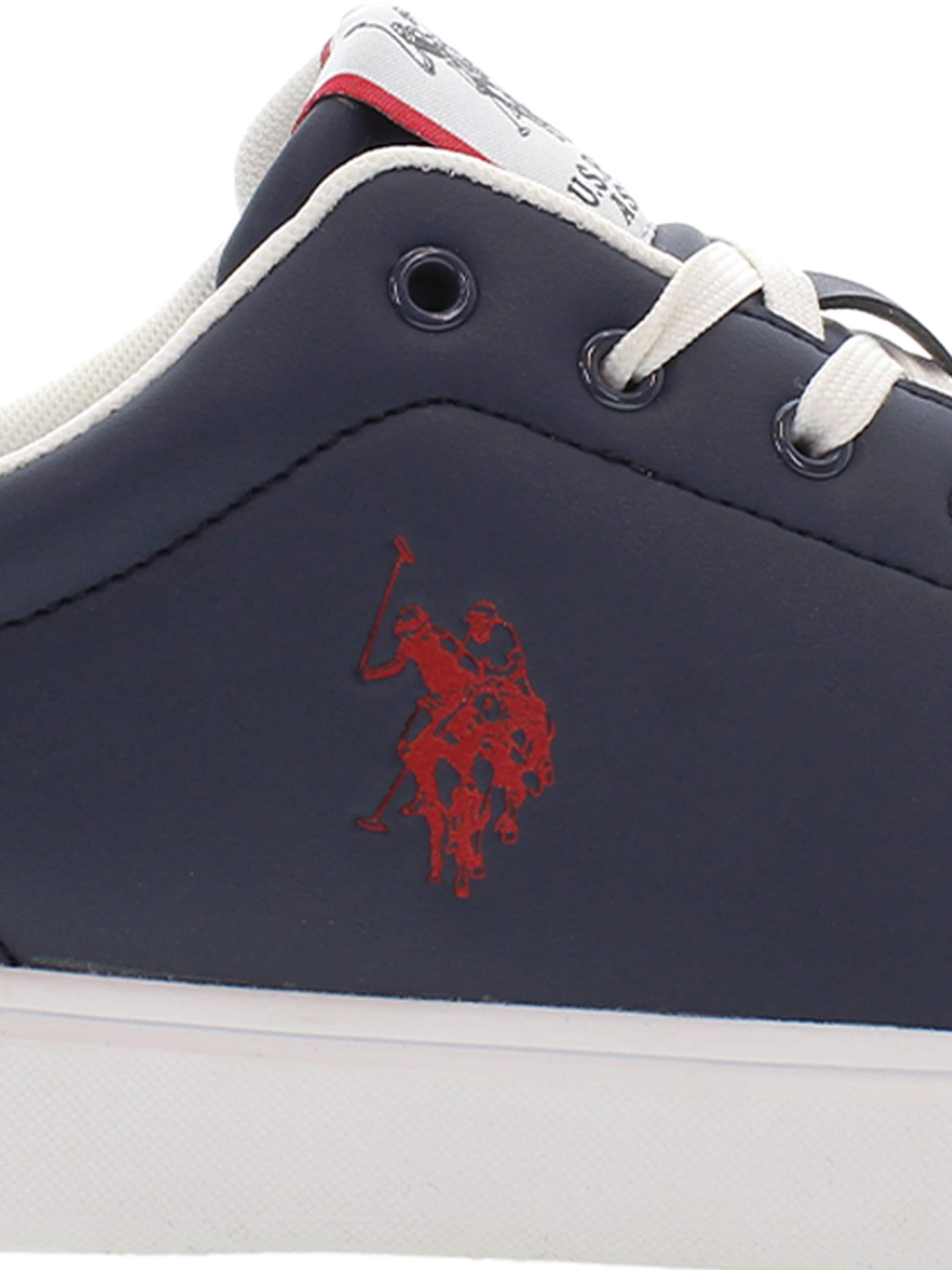 U.S. POLO ASSN. Låg sneaker 'Byron001' i blå