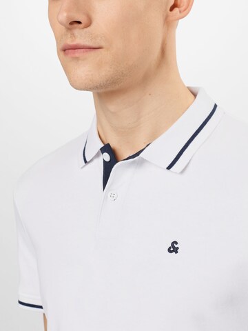 JACK & JONES Poloshirt in Weiß