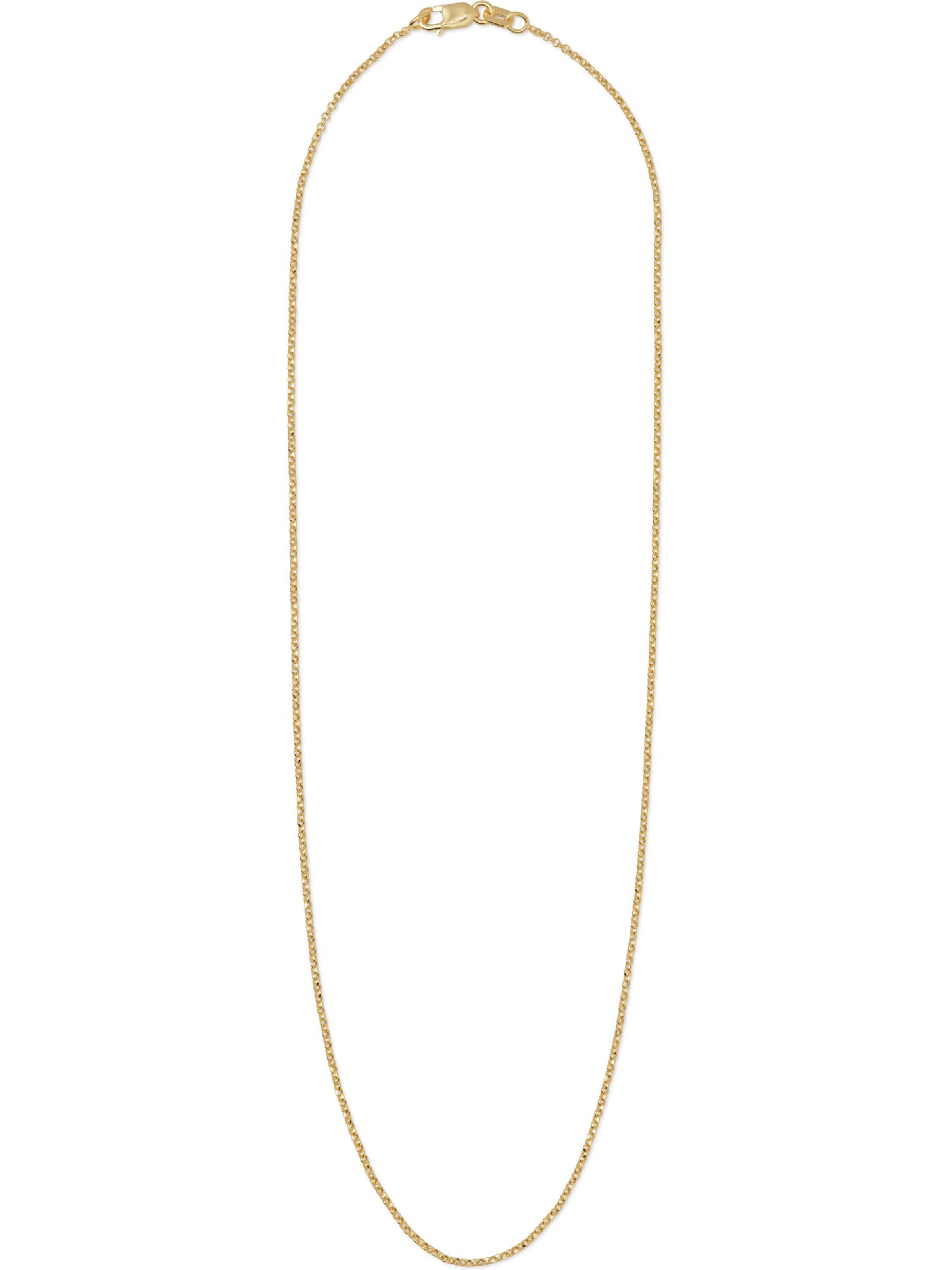 FAVS Necklace in Yellow: front