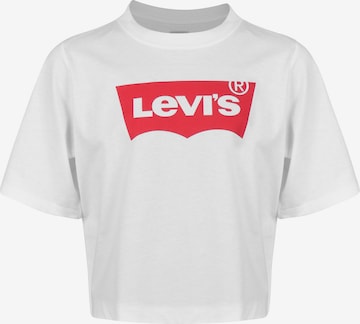 T-Shirt Levi's Kids en blanc : devant