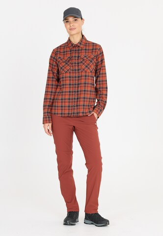 Whistler Athletic button up shirt 'Bargo' in Red