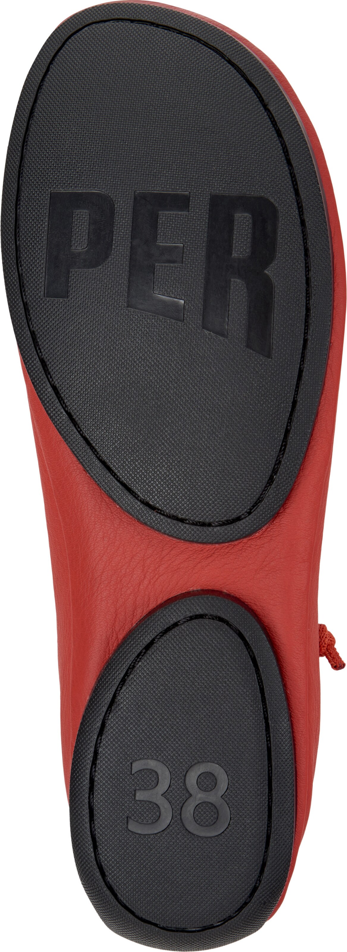 CAMPER Strap ballerina 'Right Nina' in Red