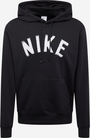 NIKE Sports sweatshirt SWOOSH in Black ABOUT YOU