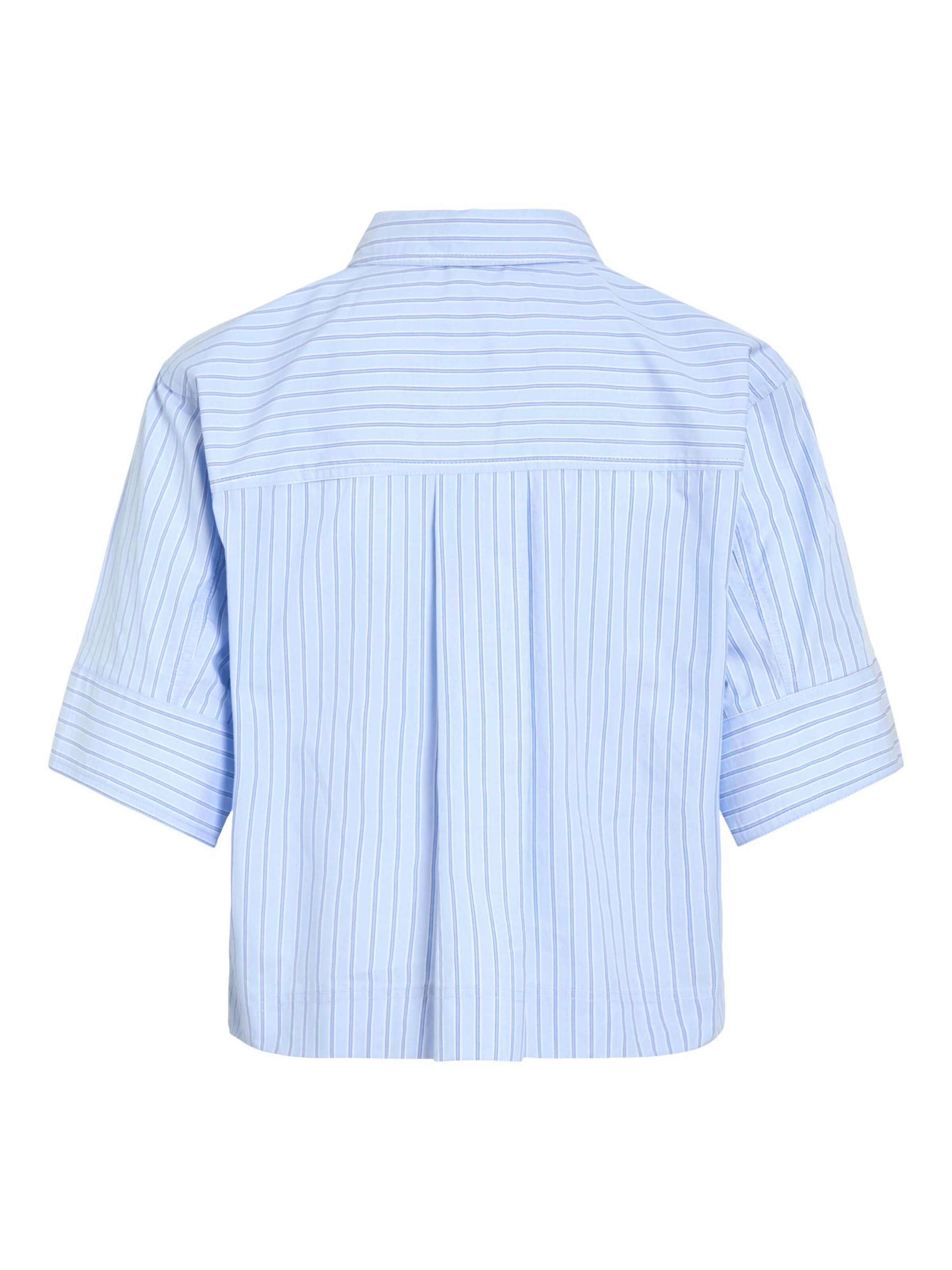 ROUGE EDIT Bluse i blå